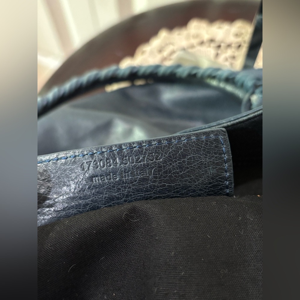 Balenciaga Motorcycle Classic City Bag, White - Picture 13 of 14